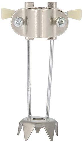 Semme Cane Tips for Ice,Non-slip Cane Ice Tip for Walking Sticks,Trekking Pole,Folding,Wooden Canes,Crutches-5 Prong Ice Grip Attachment for Winter,Snow Safety