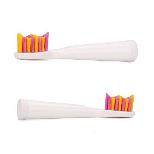 YUNCHI Toothbrush Replacement Heads Compatible with Teeteck YUNCHI Y1 Electric Toothbrushes 5 Pack - Pink