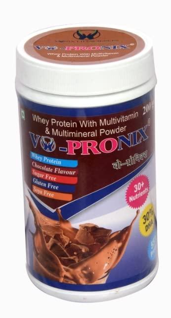 VO-PRONIX VO-PRONIX PROTIEN POWDER 200GM JAR CHOCOLATE