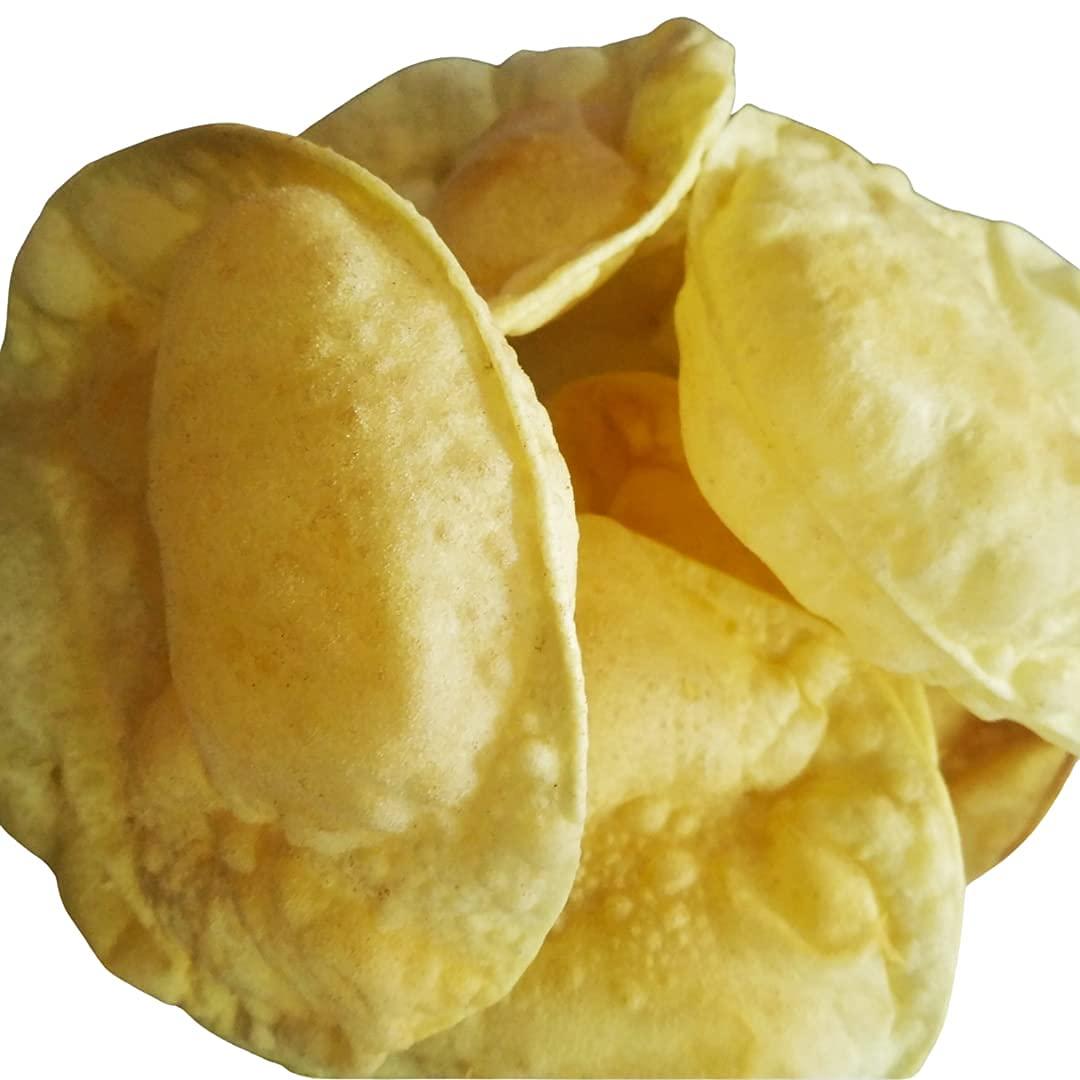 SRI AYYAPPA Sri Ayyappa KERALA PAPPADAM - 450 g - 4 Inch - Traditional Homemade Fryums/ Papad/ Appalam (150 g x 3 Pack)