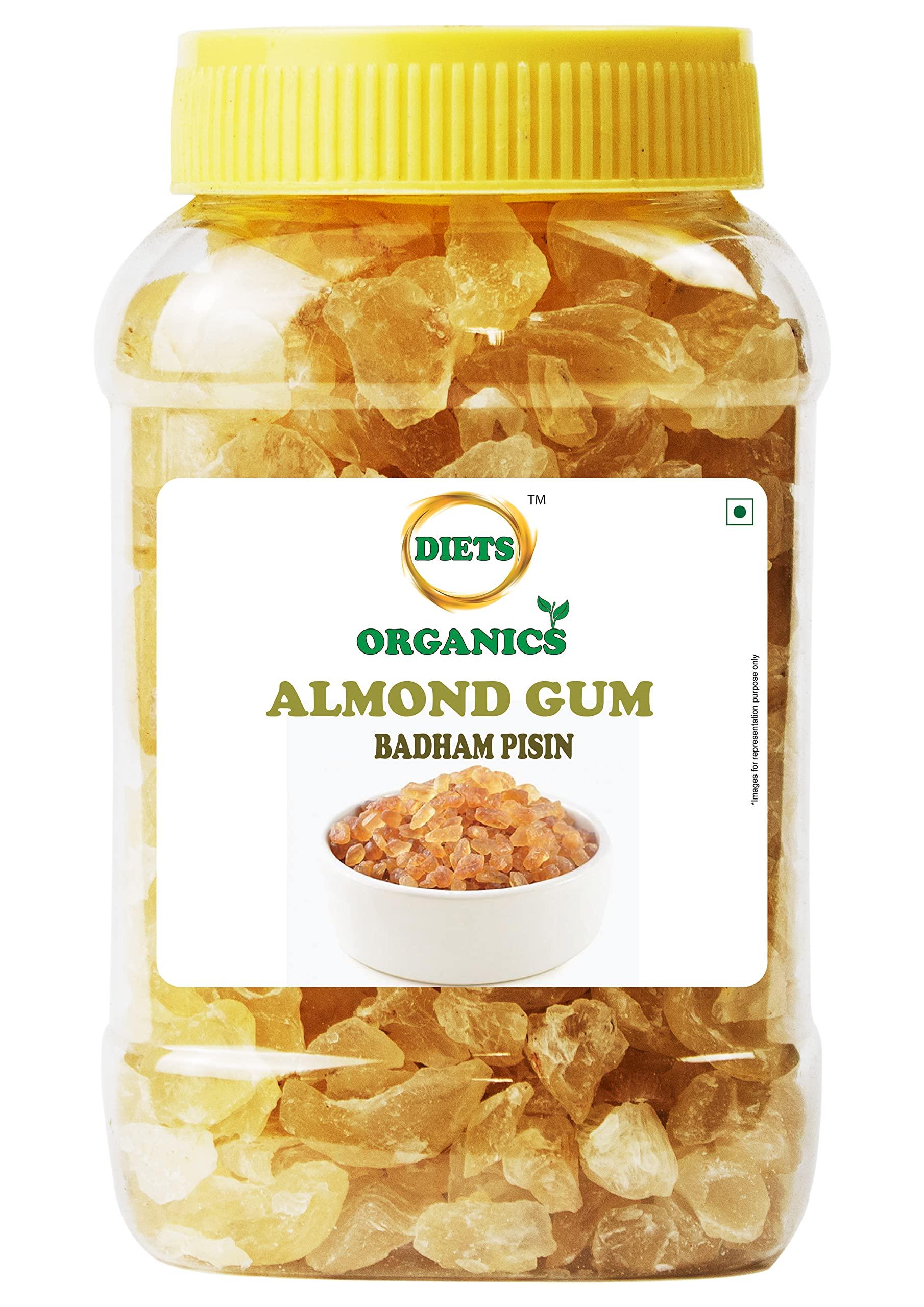 DIETS ORGANICS Diets Organics Almond Gum/Badam Pisin/Gond Katira/Badam Gum- (250g)
