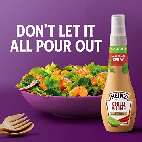 HEINZ Heinz Chilli & Lime Salad Dressing Spray | No Artificial Colours or Flavours, 6.76 fl oz / 200 ml