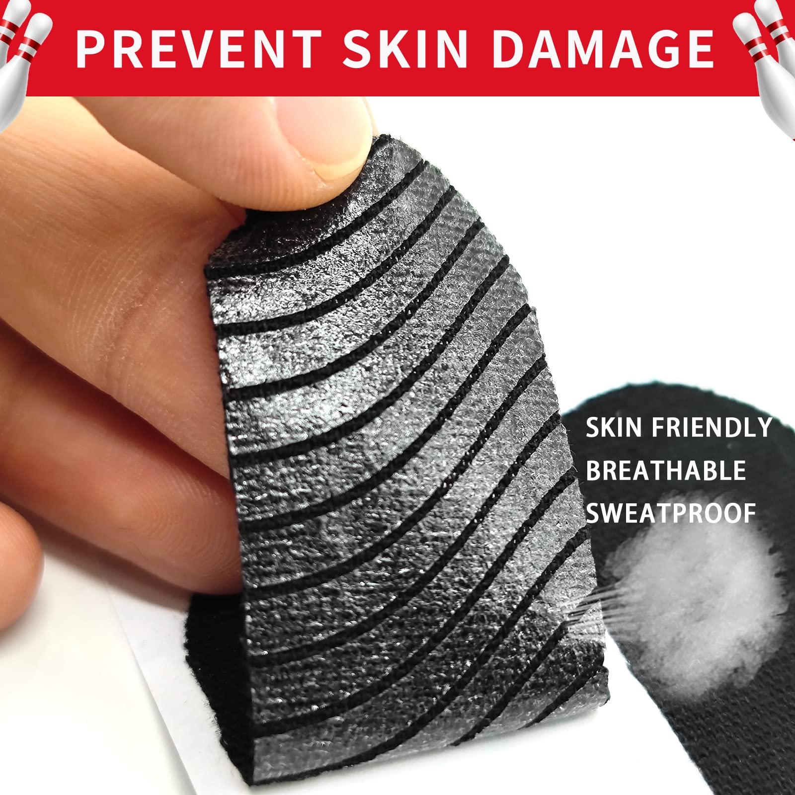 Birllaid Birllaid 120PCS Bowling Thumb Tape Bowling Finger Tape, Black Bowling Tape Thumb for Bowlers, Bowling Accessories for Men Women Sport Workout