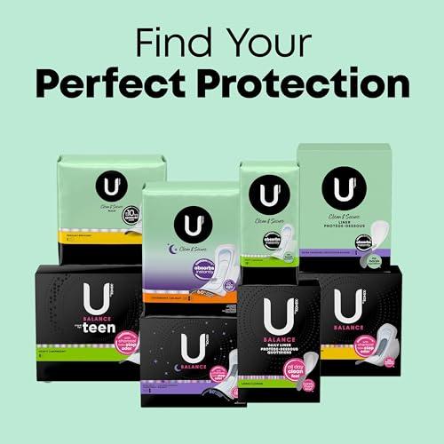 U by Kotex U by Kotex Security Ultra Thin Pads Long Unscented 56 Count