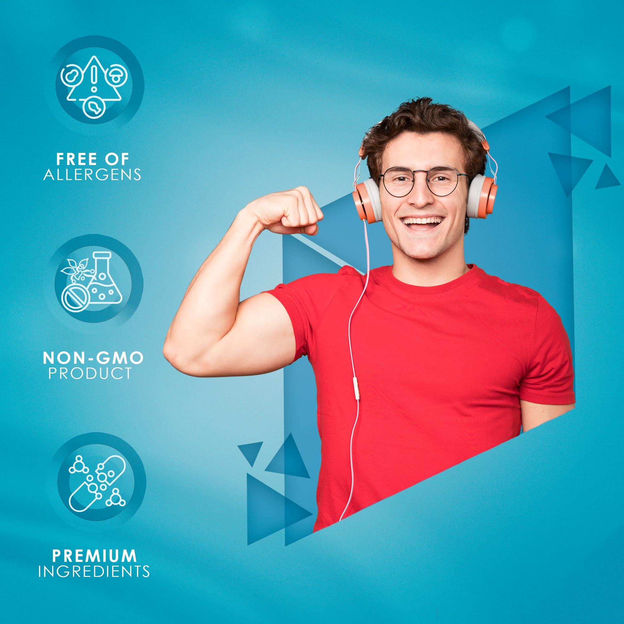 AMBROSIAL Ambrosial 4GAdvanced Multivitamin for Men| High Strength Multivitamin for Women with 45 Essential Vitamins & Minerals| Goodness of Ginseng Green, Tea, Vitamin B12, B7, B9, D3 (Pack of 2-120 Softgels)