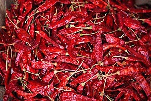 MR & SONS MJR Dry Guntur Mirchi - Hot Dried Red Chilli - 500 Grams/Sabut lal Mirch/Red Chilli Whole