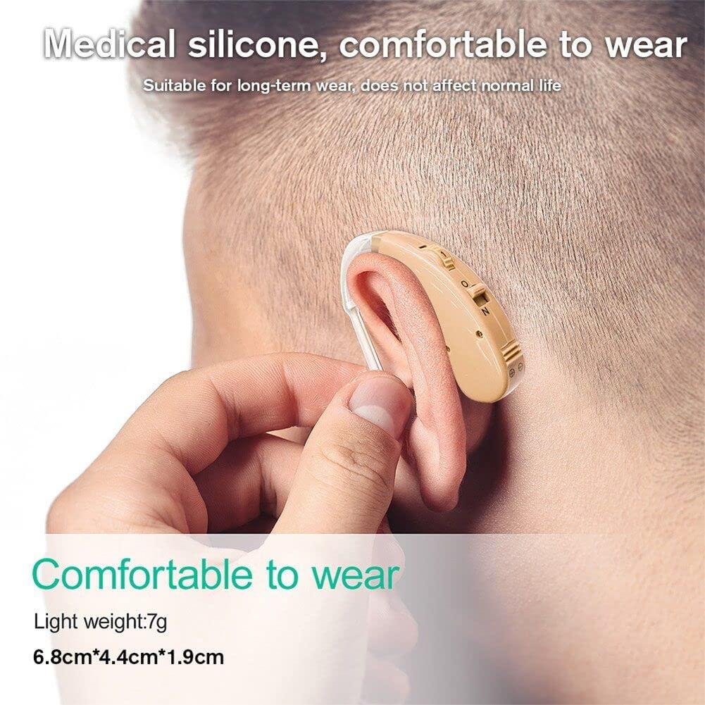 Enlinea Enlinea ENL-139 Behind-The-Ear (Bte) Hearing Aid Machine For Ear Old Age | Suitable For Mild To Moderate Hearing Loss (Pack of 1)