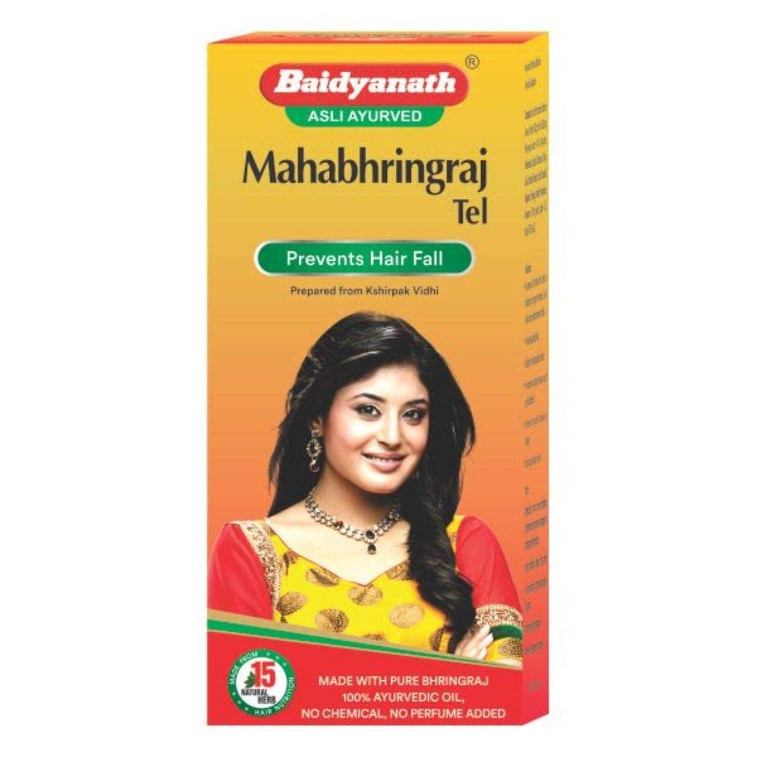 Baidyanath Baidyanath Bhringrajasava 450 Ml Syrup & Mahabhringraj Tel 100 Ml