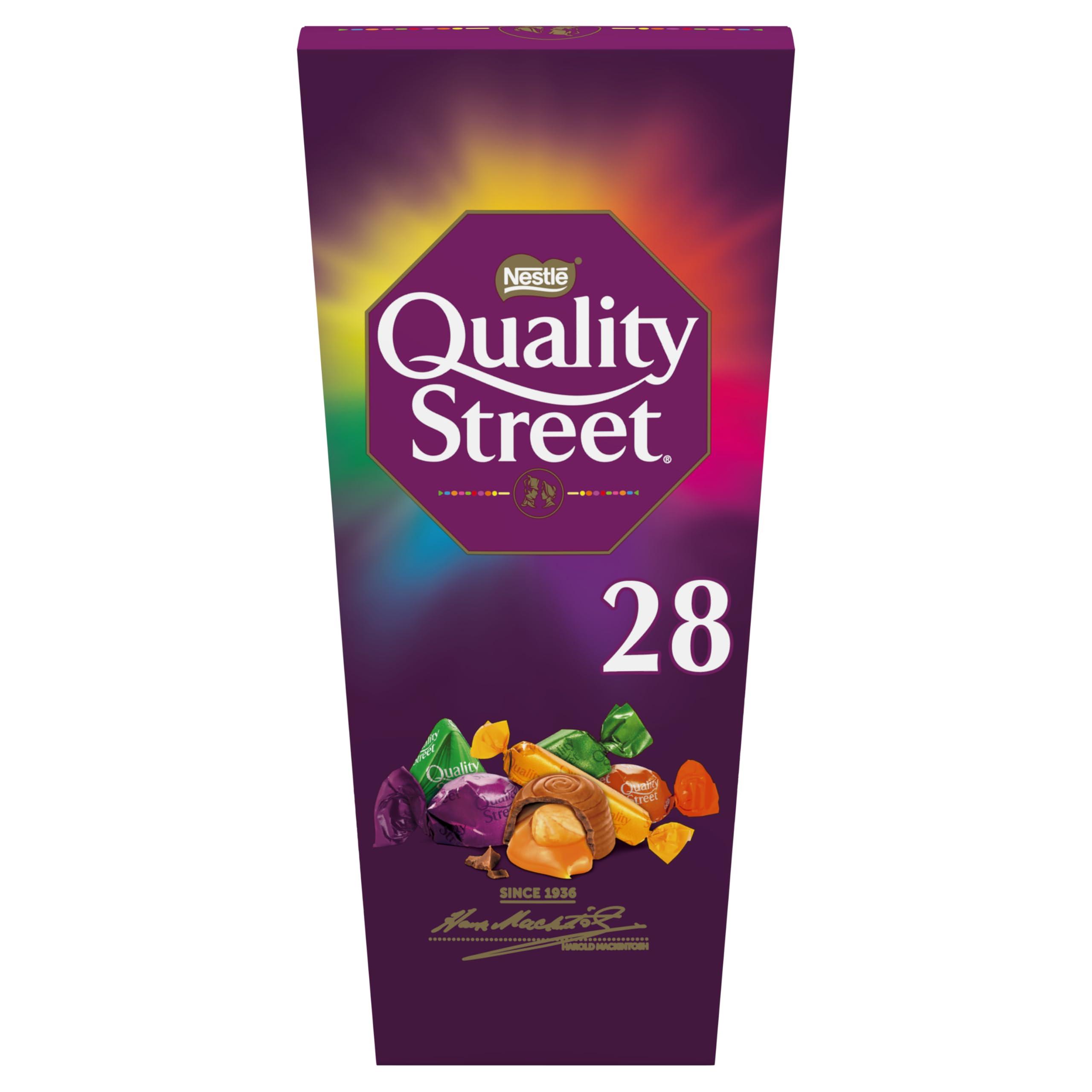 Nestl Nestle Quality Street Assorted Milk And Dark Chocolates And Toffees, 265 g