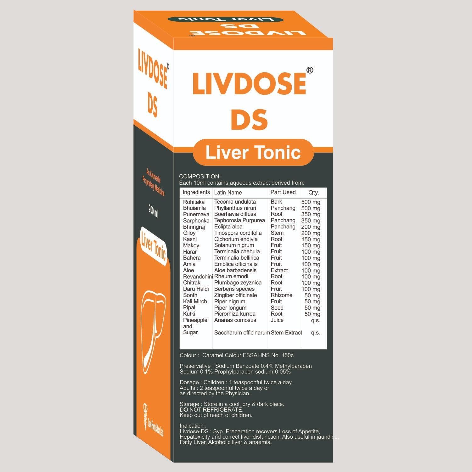 Nutrigrow Livdose DS Liver tonic 200 ml Improves Cell Function and Increases Immunity|