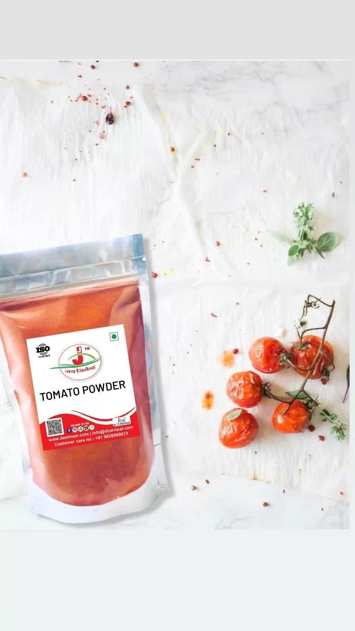 jai jinendra Jai Jinendra Tomato Powder for Popcorn, Pasta, Pizza.| Delicious & Tangy Taste to Your Dishes - 2 kg