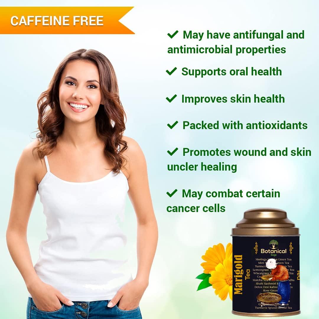 Botanical Sage Botanical Sage- Marigold Tea 50g | Sun Dried Marigold | Selected | Luxury Tea