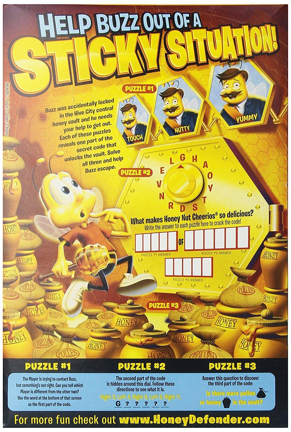 General Mills General Mills Honey Nut Cheerios Sweetened Whole Grain Oat Cereal with Real Honey & Natural Almond Flavor, 12.24 oz  347 g