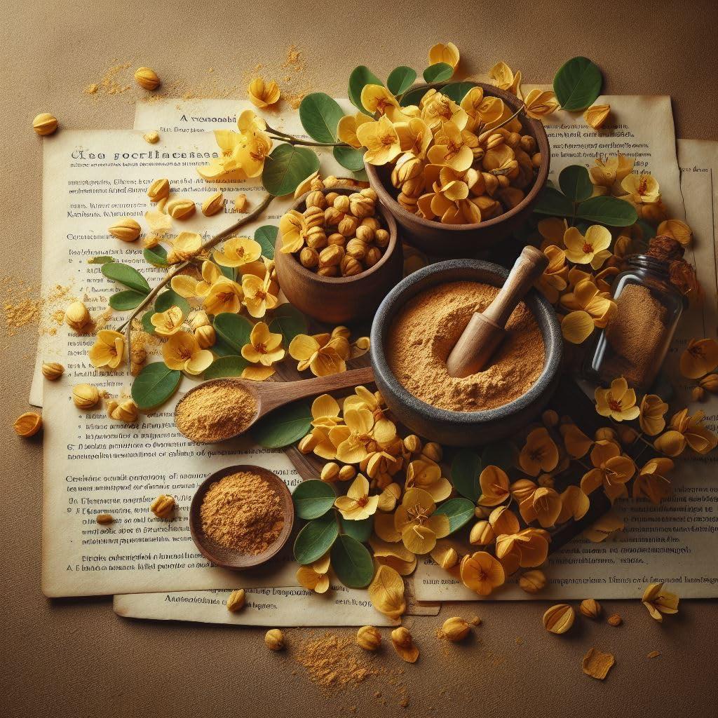 Sampige Sampige Avarampoo Flower| Radiant Wellness|Nature\'s Secret for Skin, Hair, and Digestive Health|450 Gram