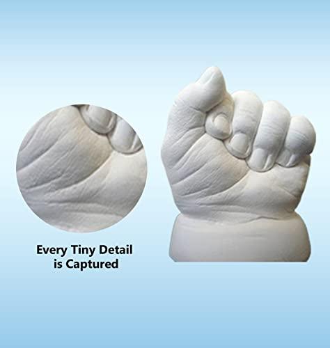 Generic Mould & Cast Moulding Powder / 3D Couple Casting Moulding Powder for Hand and Foot (25g and 450g, Pack of 2)