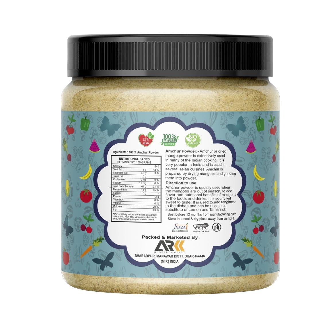 organic infinity Organic Infinity Amchur Powder | Dry Mango Powder | Aam Powder - 500 GM X 2 = 1 KG by Organic Infinity