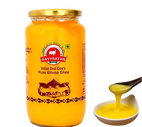 GAVYRATAN GAVYRATAN Vedic A2 Gir Cow Ghee | 100% Desi Gir Cow Ghee | Made with Vedic Bilona Method Premium Desi HomemadeGhee