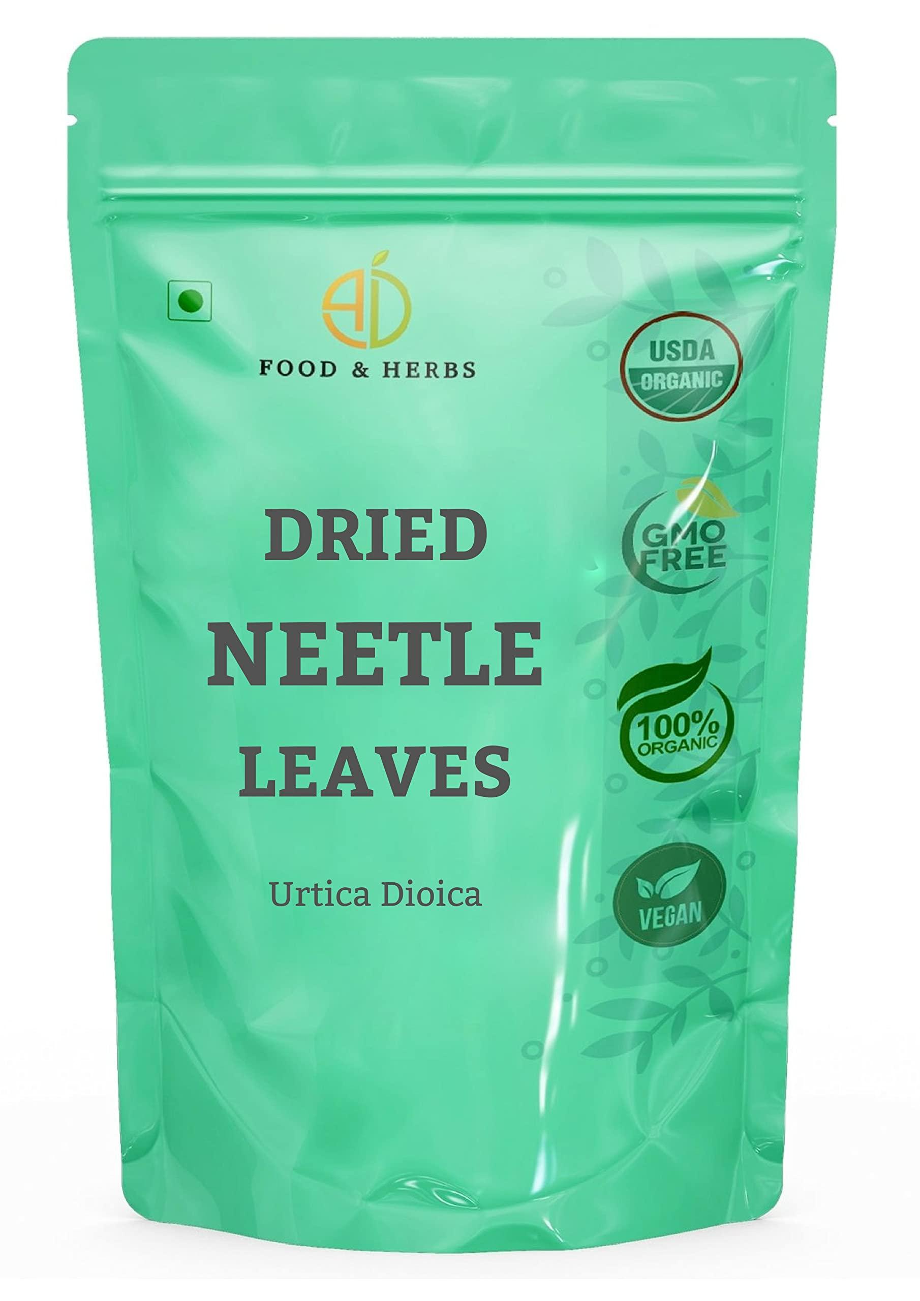 A D FOOD & HERBS A D Food & Herbs Dried Neetle Leaves/Urtica Dioica Natural & Pure (20 Gms)