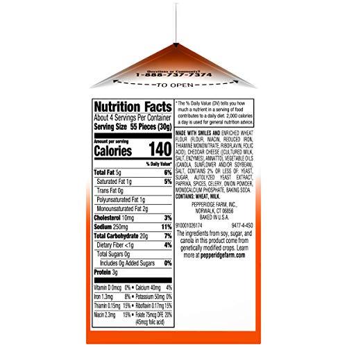 Pepperidge Farm Pepperidge Farm Goldfish Flavor Blasted Xtra Cheddar, 187g