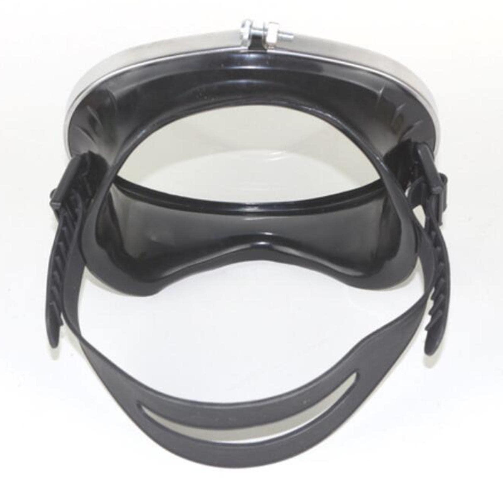 LOOM TREE Loom Tree Classic Oval Scuba Dive Mask No Fogging Tempered Glass Underwater Glasses Black