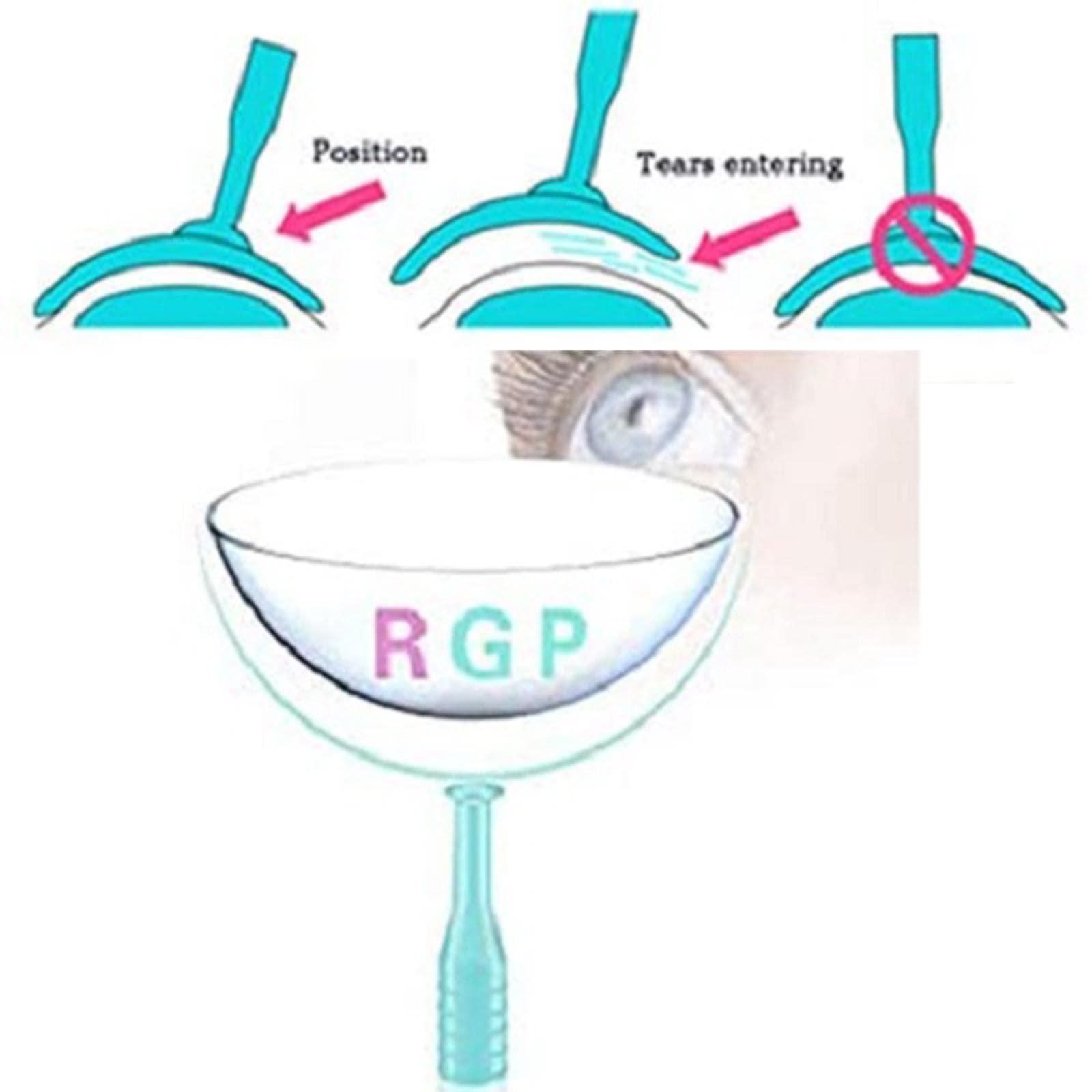 Bnf BNF Soft Hard Contact Lens Remover Inserter Suction Stick Soft Hard Lenses Green |Health & Beauty | Vision Care | Contact Lens Cases