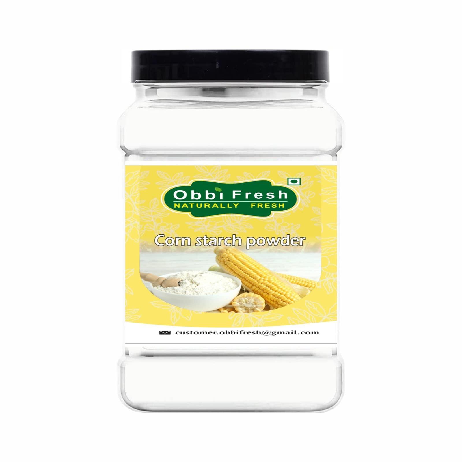 obbi fresh obbi fresh Corn Starch Powder (Ararot Powder) 200 Gm(corn flour)