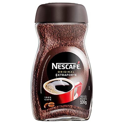 Nescafé Nescafe Original Extra Forte Coffee 100% Cafe, Ground, Glass Bottle, 3.53 Oz 100 G