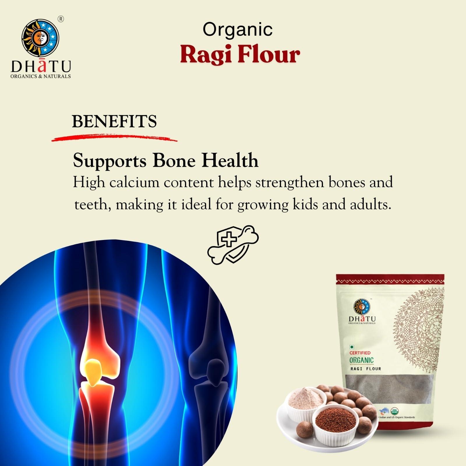 Dhatu Dhatu Organic Ragi Flour, 1 Kg