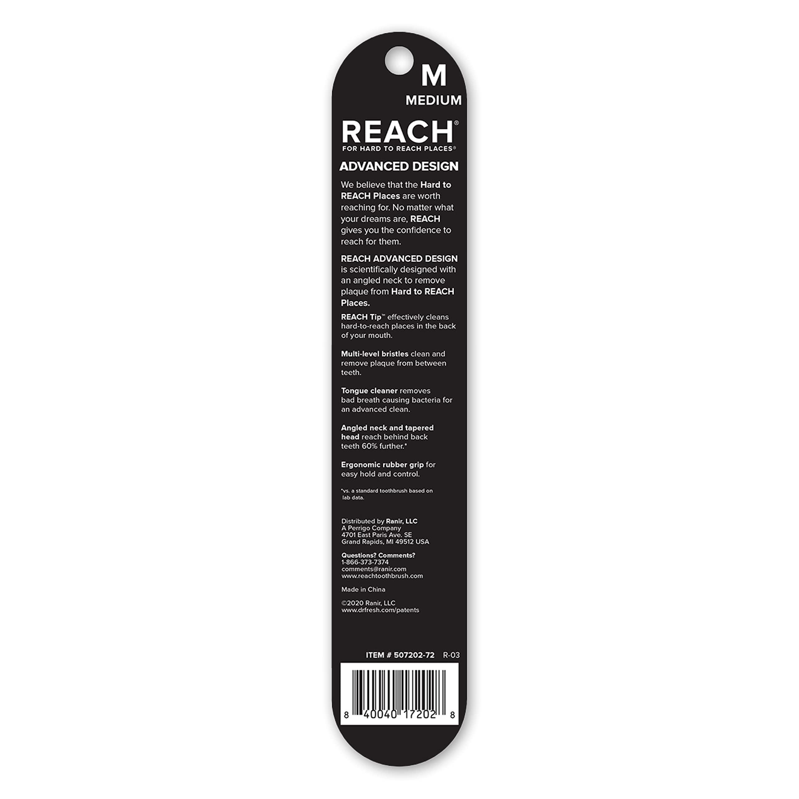 Reach Reach Advanced Design Medium Adult Toothbrush