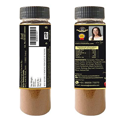 KITCHEN QUEEN NITA MEHTA KITCHEN QUEEN NITA MEHTA Premium Chicken Masala 90g | Gives Restaurant Like Flavor to Your Home Made Chicken (PREMIUM CHICKEN MASALA, 90g | 1 Pack)