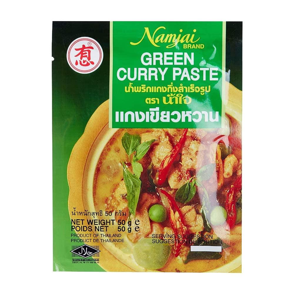 Namjai Namjai Red Curry + Green Curry Paste Combo, 2 x 50 g