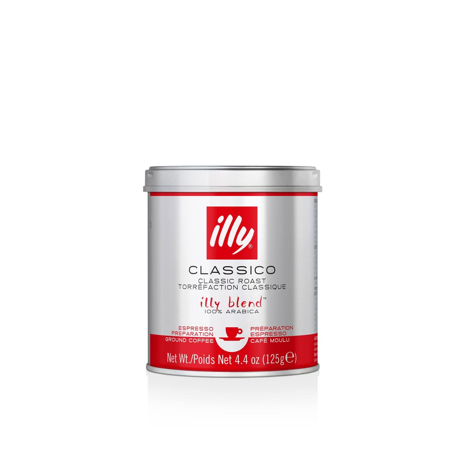 Illy Illy Ground Espresso Coffee 4.4 Oz Medium Roast