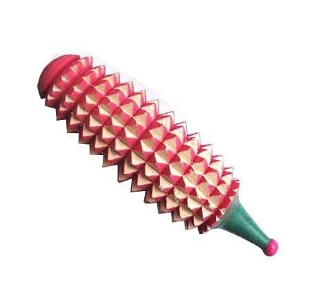 NETCLUB NETCLUB Foot Roller Acupressure Massager Acupuncture (Brown) with Karela Manual Massager Tool for Hands and Palm || foot massager roller || wooden accupressure tools