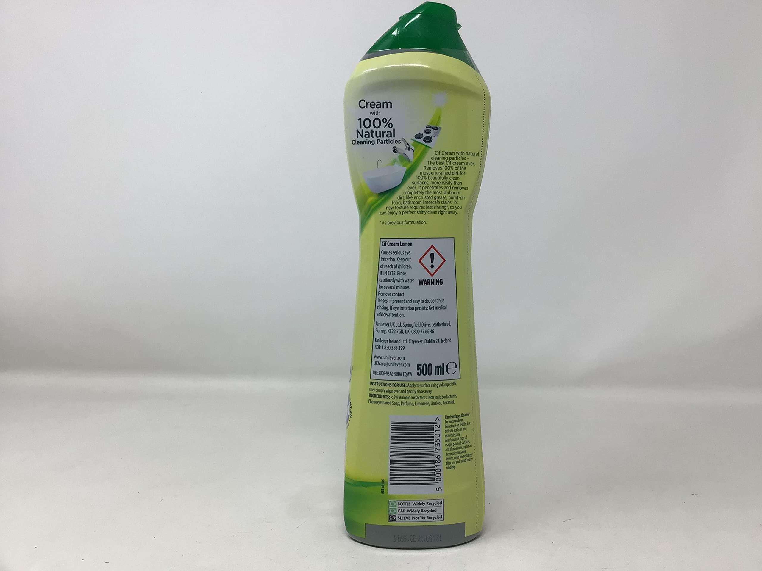 Cif Cif Professional Cream Cleaner Lemon 500ml