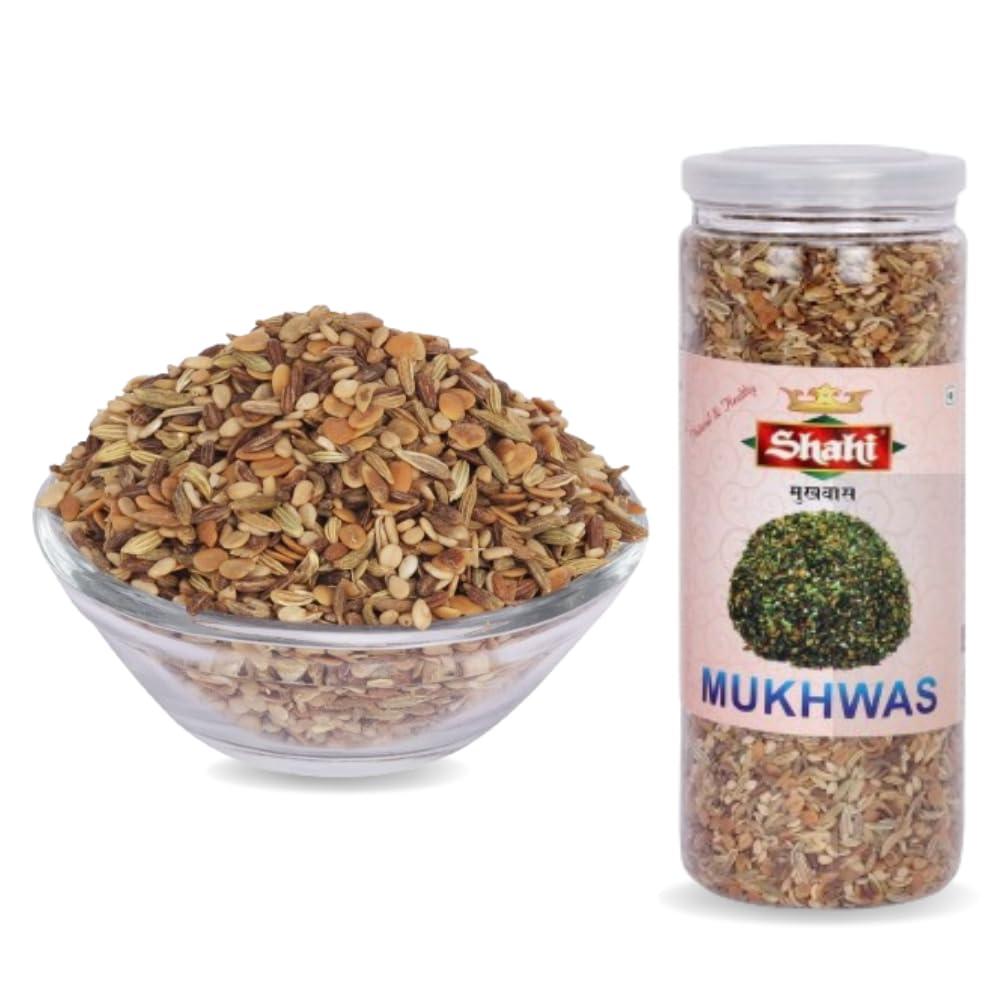 SHAHI Shahi Rajasthani Mukhwas, Traditional Mouth Freshener 180g & Premium Amla Candy Pachak 200g | Authentic Mukhwas Mix for Refreshing Moments | Rich in Vitamin C & Antioxidants | Aromatic Mukhwas for Digestion & Freshness | Good for Bad Breath