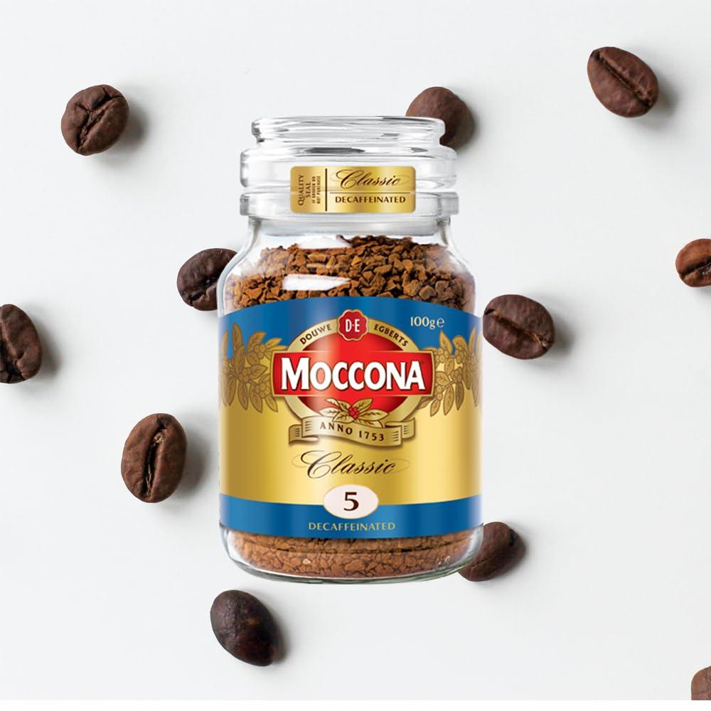 Moccona Moccona | Classic Medium Roast| Classic Decaffinated| Instant Coffee | 200g | Combo of 2