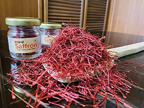 Popaji Popaji Pure Super Negin Saffron/Kesar Grade A+++ (10 GM)