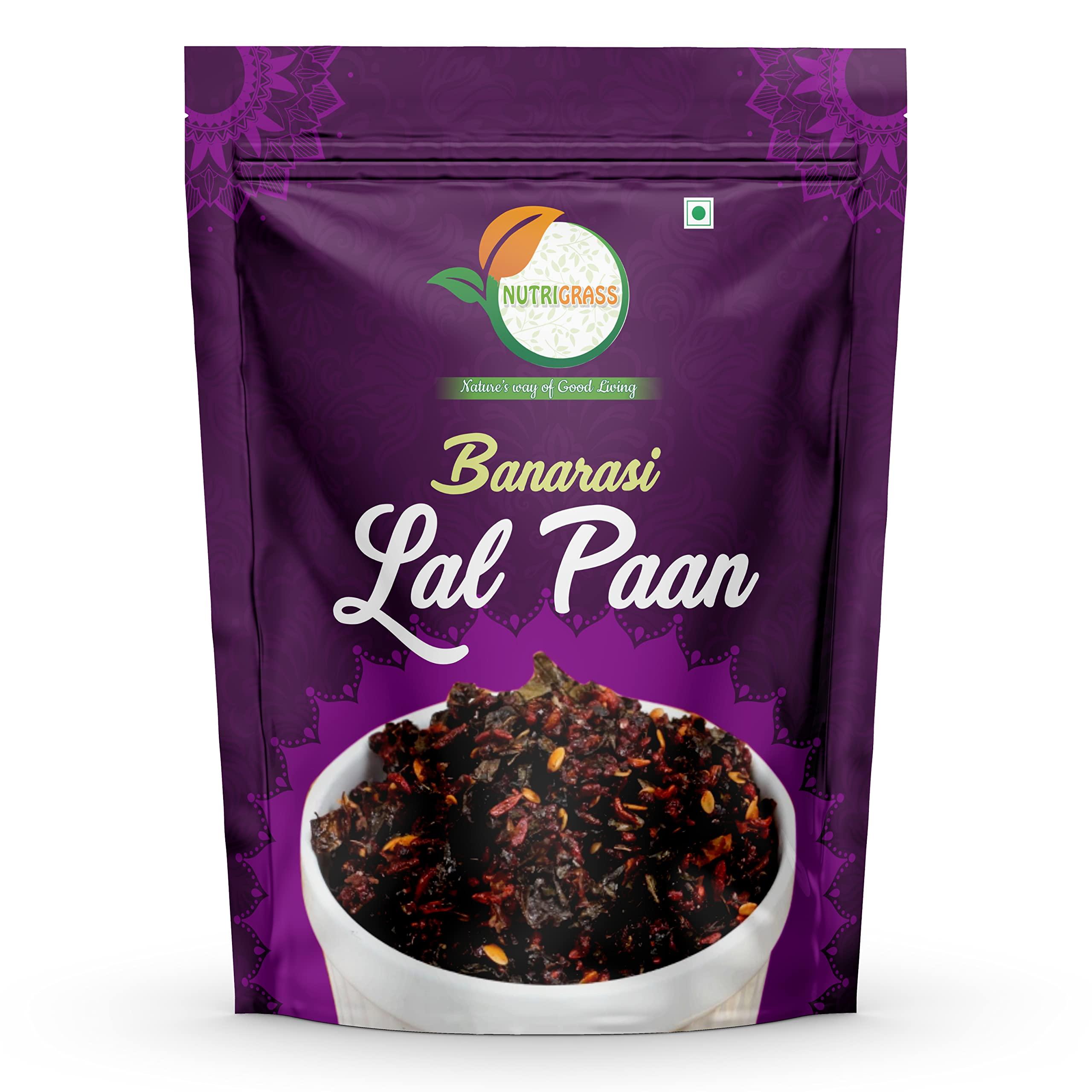 NUTRIGRASS NUTRIGRASS Calcutta Paan Mukhwas, [Mouth Freshener, Digestive, After-Meal Snack] Gulkand Pan |Lal Paan 10kg