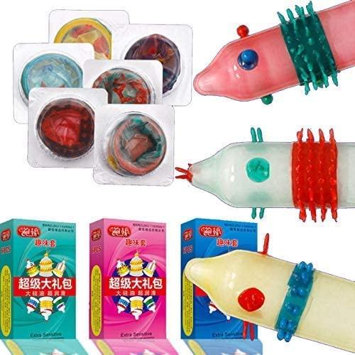 OSQUI OSQUI Dotted Extra Ribbed Stimulated Time Delay Condom For Men