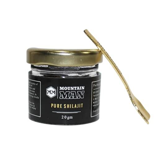 Mountain Man Mountain Man Pure Himalayan Shilajit Resin -20g | For Power & Stamina