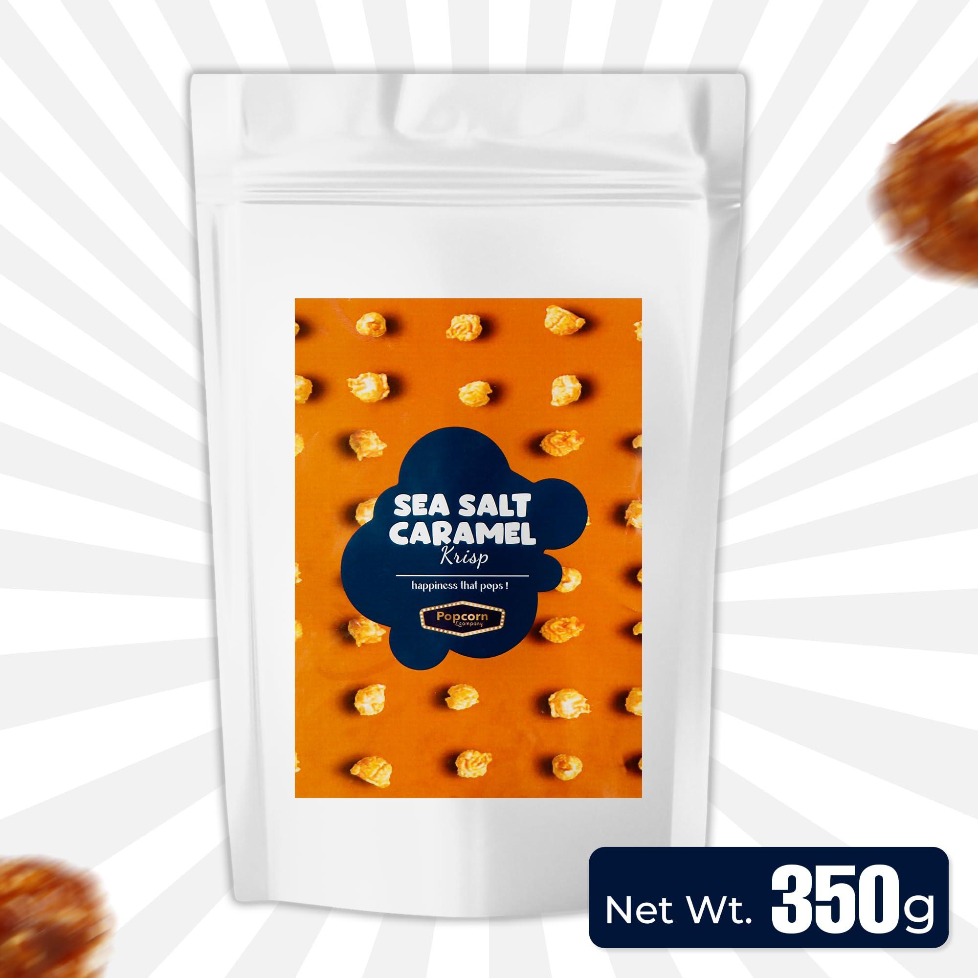 Popcorn & Company Popcorn & Company Sea Salt Caramel Popcorn Ready to Eat Flavored Popcorn (350 g)