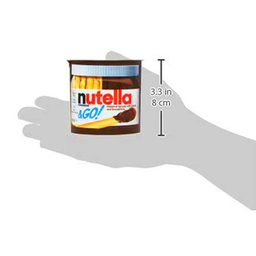 Nutella Nutella & Go Hazelnut Spread & Pretzels Sticks, 48 g