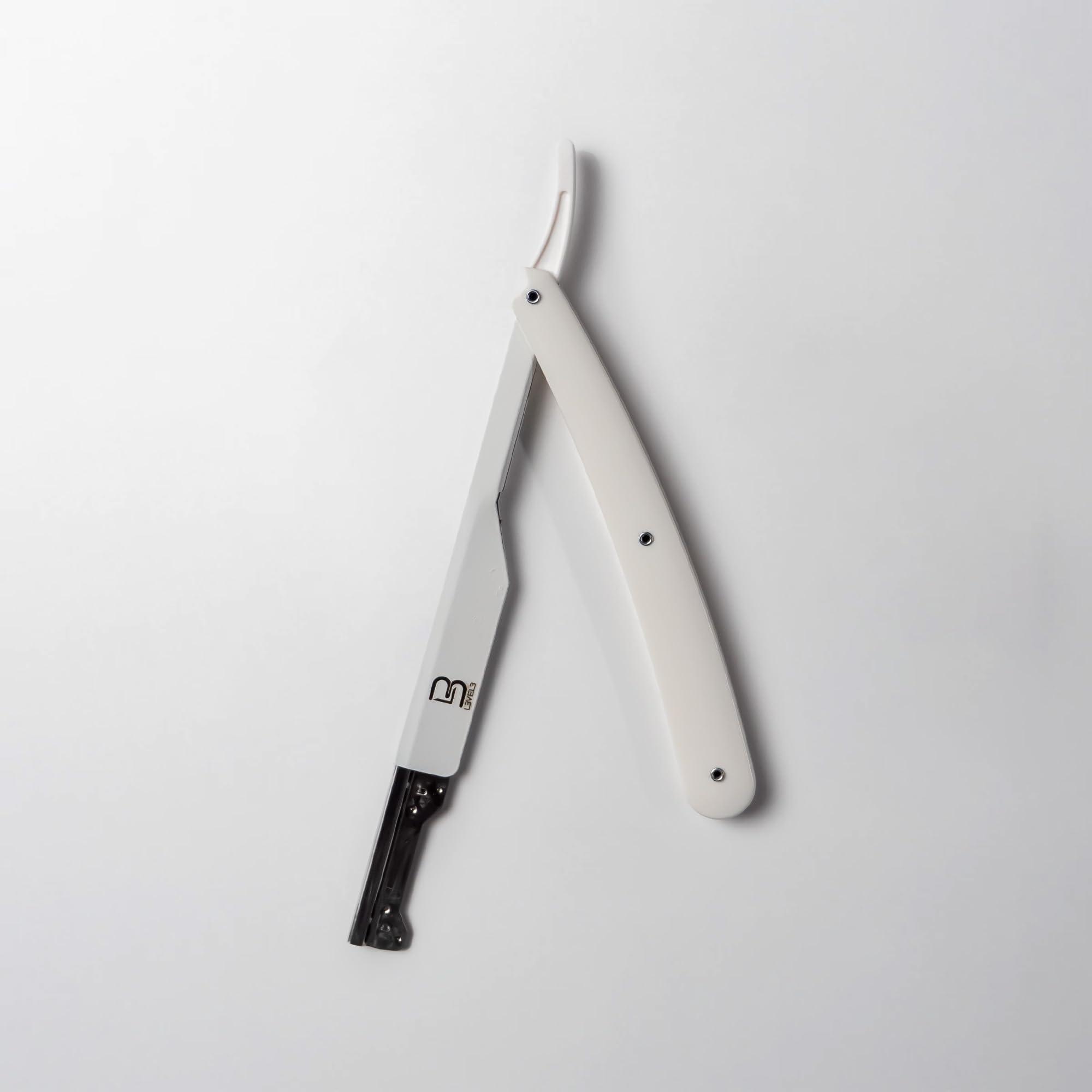 L3 Level 3 Straight Razor Holder (White)