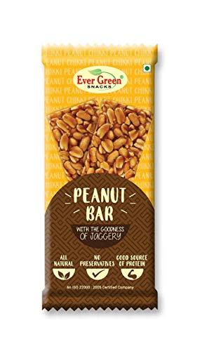 EVERGREEN SNACKS Evergreen Snacks - Peanut Chikki Bar - (30gm X 10pcs)