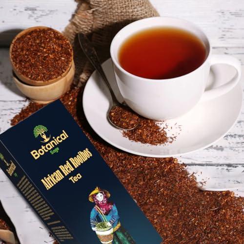 Botanical Sage Botanical Sage- Rooibos Tea 30 Pyramid Tea Bags | South African Red Rooibos | Selected | Luxury Tea