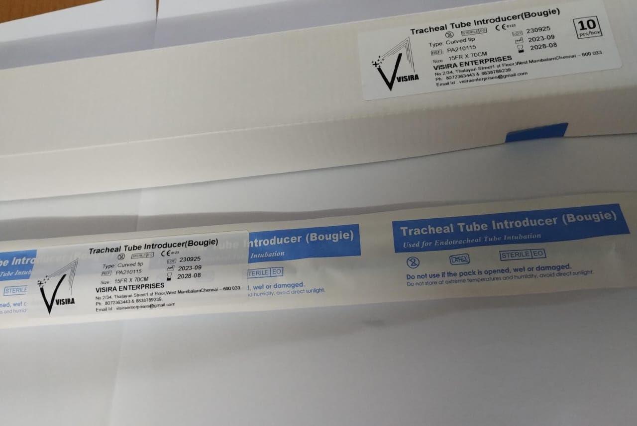 Generic Visira Tracheal Tube Introducer (Bougie) Adult