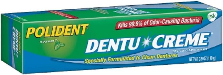 Polident Polident Dentu-Cream Denture Cleansing Toothpaste - 3.9 Oz.