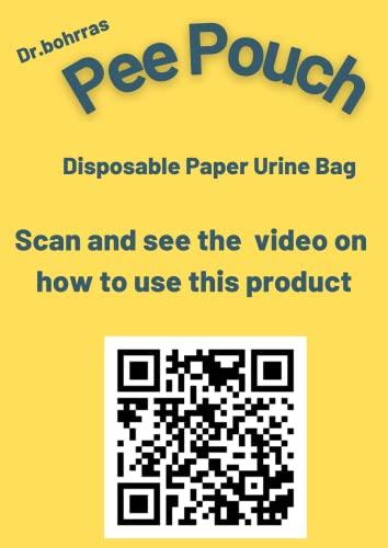 Dr. BOHRRAS Dr. BOHRRAS Pee Pouch Bags 10 pc with Magic Gel 800 ml Car Travel Urine Toilet Paper Bags Kids Adult Men Women Plain Discreet Pouch Ecofriendly Biodegradable Portable Turns Liquid into Gel Immediately