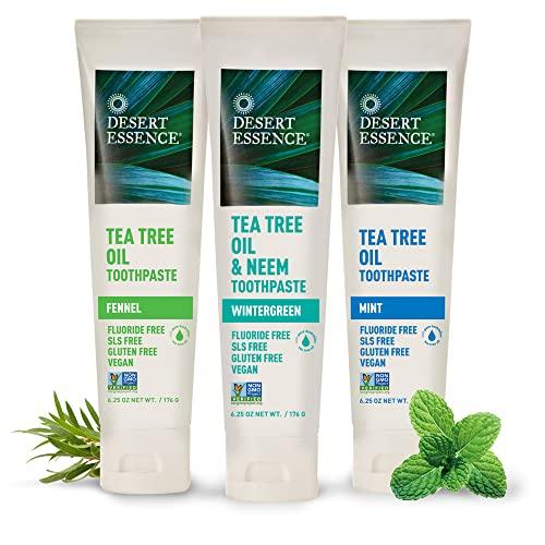 Desert Essence Desert Essence Natural Tea Tree Oil and Neem Toothpaste 6.25 oz