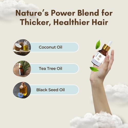 Nabhi Sutra Nabhi Sutra Hair Growth Support Oil - Hair Fall, Dandruff Control Oil + Period/Menstrual pain Relief Oil - | Instant Relief from Menstrual Cramps for women - Belly Button OIl